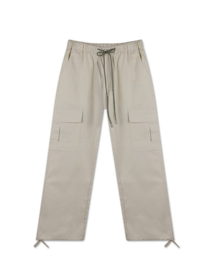 Cream cargo pants