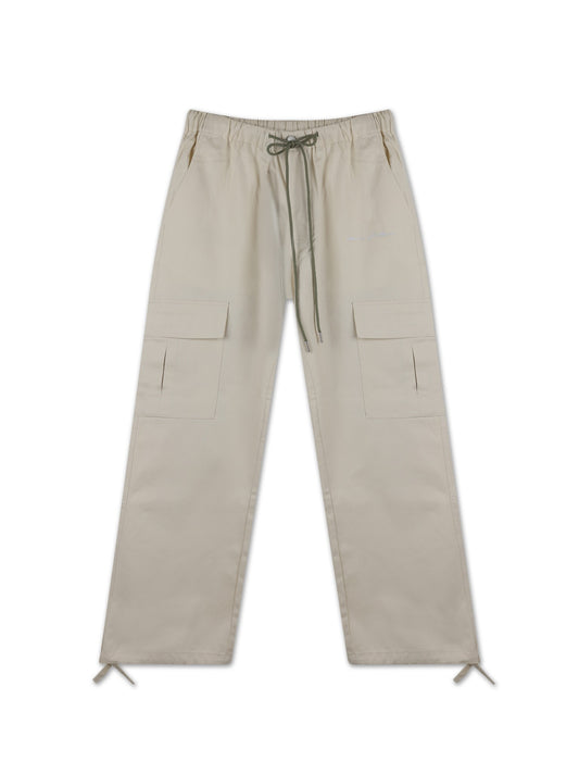 Cream cargo pants