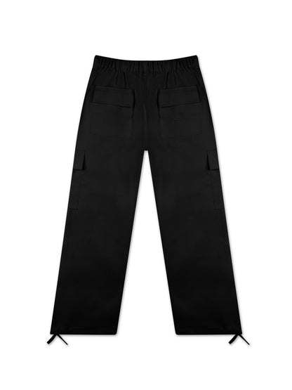 Black cargo pants