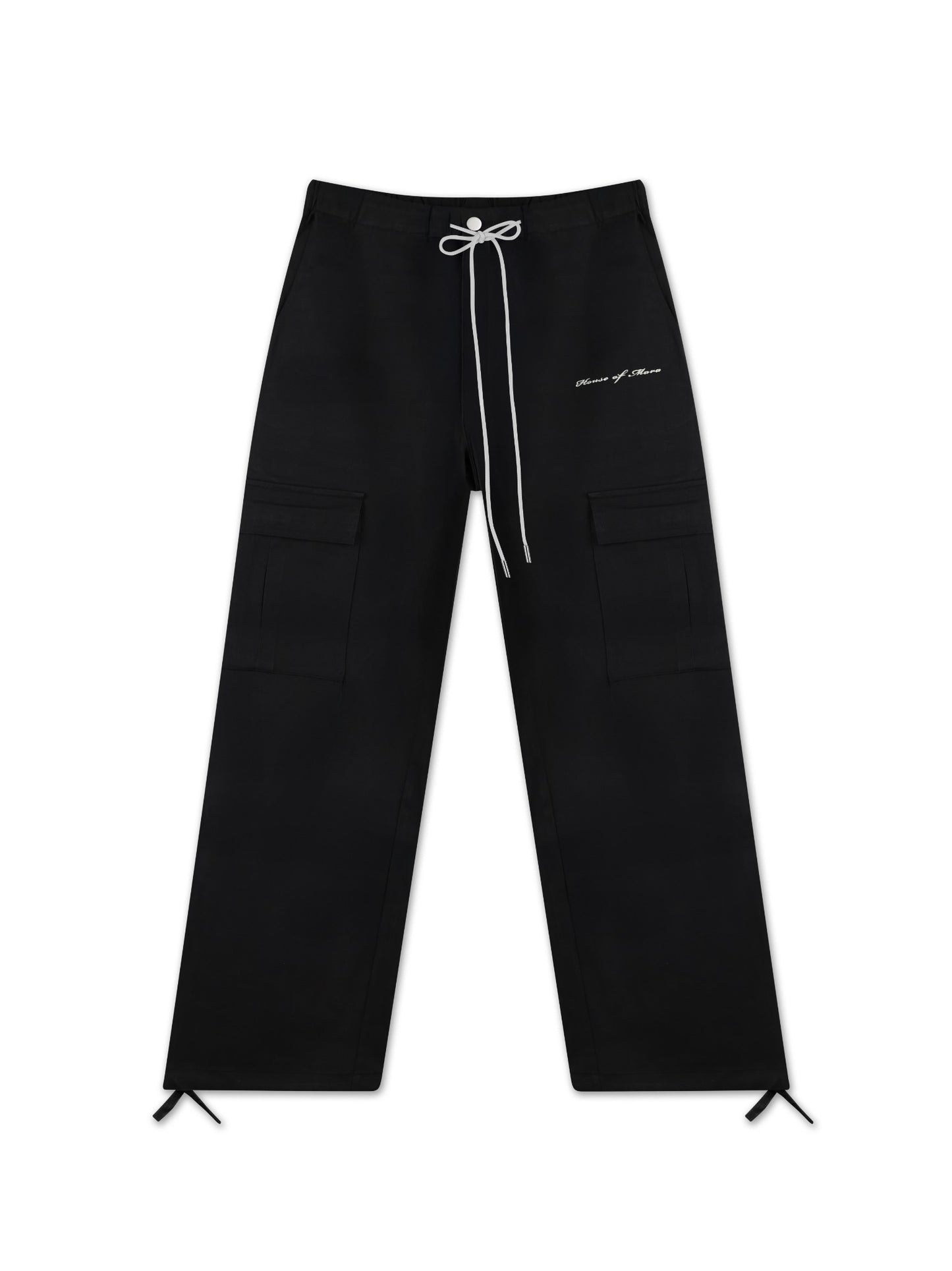 Black cargo pants