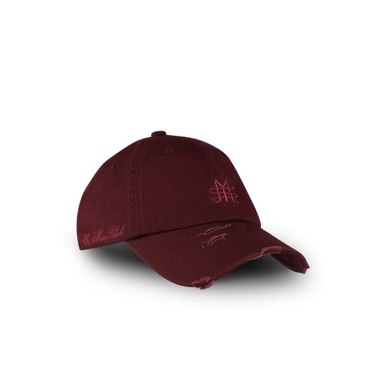 Burgundy classic cap