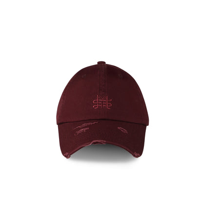 Burgundy classic cap